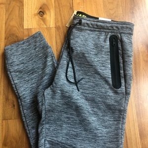 NWT American Eagle AEActive Flex Gray/Black Jogger Swearpants Mens Large Tall